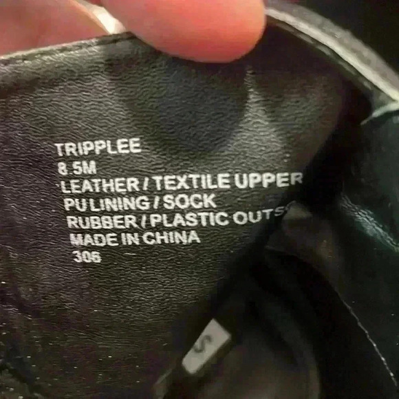 Steve Maddon NWOT Size 8.5 Tripplee Sexy 5” leather up bootie, Zipper Closure, - Picture 2 of 6